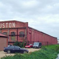 Ruston`s old engine works in Lincoln, Линкольн