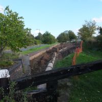 Lichfield and Hatherton Canal Renovation work Lock gates 24., Личфилд