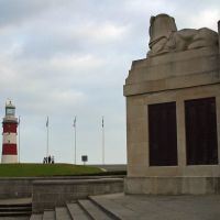 Naval Monuments Lion & Smeatons Tower, Плимут