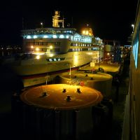Le Ferry "Normandie" de Brittany Ferries à quai à Portsmouth, Портсмут