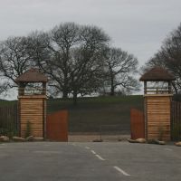 Knowsley Safari Park - Entrance Gates, Прескот