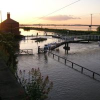 Bardney Locks flooded, Рагби