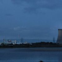 Fiddlers Ferry and Winter Hill , dusk, Ранкорн