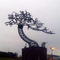 Metal tree sculpture by the River Wear, Sunderland by Safc_cal, Сандерленд