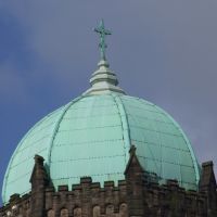 Copper Covered Dome on St Marys Lowe House., Сант-Хеленс