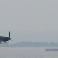 Hurricane plane during Southend airshow, Саутенд-он-Си