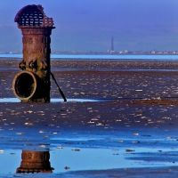 Blackpool Seen From Southport looking across the Ribble Estuary, Саутпорт