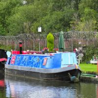Narrow boats - Bridgewater Canal - Urmston, Trafford M32 8, England, United Kingdom, Сейл