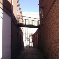 Alleyway between buildings, Стайнс