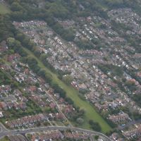 View Over Formby From Microlight., Формби