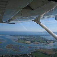 Aerial shot of Hayling Island from the north, Хавант