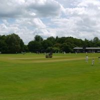 Harpenden Common; cricket practice, Харпенден
