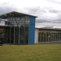Sports centre in De Havilland campus, University of Hertfordshire, Хатфилд