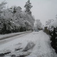 Colwell Rd during January snow 2010, Хейвардс-Хит