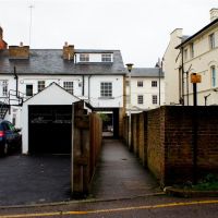 The back of Fore street near the multistorey car park - Hertford, Хертфорд