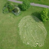 Hove Park Fingerprint Maze, Хоув