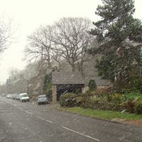 Snow shower over Hallwood Road, Burncross, Sheffield S35, Чапелтаун