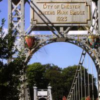 Welcome to City of Chester - Queens Park Bridge, Честер