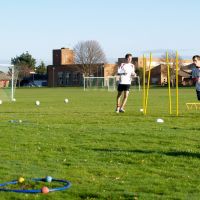 Chichester High School for Boys- Playing Fields and Main School Gym, Чичестер