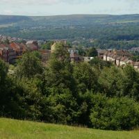 Arbourthorne from Norfolk Park with Ecclesall Wood and Totley Moor in the Distance, Sheffield S2/S7/S17, Шеффилд