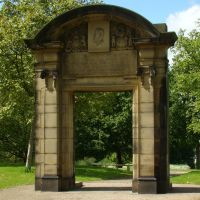 Preserved arch 1, Norfolk Heritage Park, Sheffield S2, Шеффилд