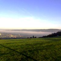 Early Morning Fog Over Shipley And Up the Aire Valley, Шипли