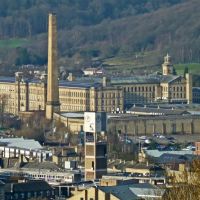 Shipley and Saltaire, from Wrose, Шипли