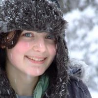 Emily in the snow, Эшер
