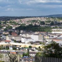 View down on Newry N.Ireland from Loanda., Ньюри
