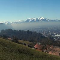 view Dornbirn to Alpstein ( Panoramabild ), Дорнбирн