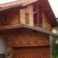 wooden house extension, Майрхофен