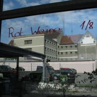 Der Blick vom Cafehaus auf das Gefängnis Feldkirch, Фельдкирх