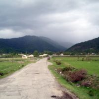 The main road to Cülyan, Исмаиллы