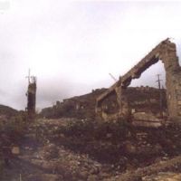 Руины универмага города Кельбаджар Азербайджанской Республики. После оккупации., Кельбаджар