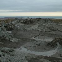 Mud volcano near Qobustan, Биласувар