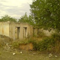 Ruins Aghdam town of Azerbaijan Republic after occupation, Агдам