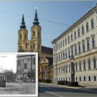 Mindszenti templom ... then and now, Мишкольц