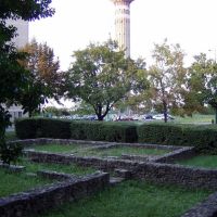 Római ikerház maradványok és a víztorony - Dunaújváros, Дунауйварош