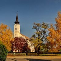 Church and autumn colours - Őszi színek - Heves DSC_9065-3, Гионгиос