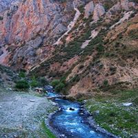 Tajikistan, Orhu river, Дангара