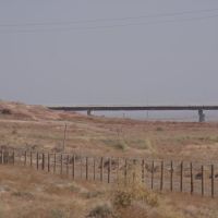 Beginning of the new bridge from Nijniy Panj, Пяндж