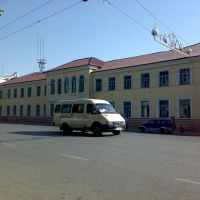 Old building of the Department of Foreign Languages, Khujand State University - Старое здание факультета иняз ХГУ, Худжанд