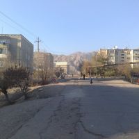 Residential houses and new Khujand State University building - Жилые дома и новый корпус ХГУ, Худжанд