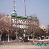 Tajiktelecom (central post-office) building - Здание "Таджиктелекома" (Главпочтамт), Худжанд
