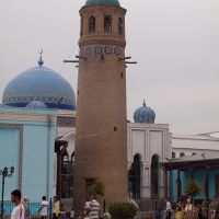 Minaret in Khujand, Худжанд