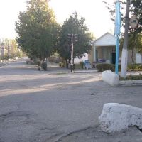 The main road outside Bobo Salomov  Firuz Agolikov, Ганчи