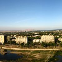 Panorama of the Chkalovsk. Sogd, Tajikistan., Зафарабад