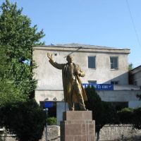 Lenin monument, Panjakent., Пенджикент