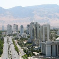 Ashgabat. Growing to Kopet-Dag mountains, Ашхабад