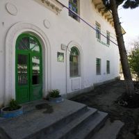 facade of a kindergarten building, Ашхабад